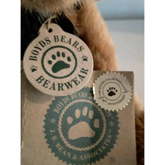 Boyds Bear Collection 20th Anniversary  Collection "Clover l Buzzoff "1979-1998 - Picture 2 of 5